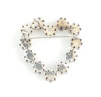 Spilla Imperial Donna in Argento Perla CPM - CPM